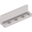 Набор LEGO Panel  1 x  4 x  1 with Rounded Corners [Thick Wall], Прозрачный черный