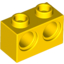 Набор LEGO Technic Brick 1 x 2 [2 Holes], Желтый