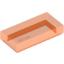 Набор LEGO Tile 1 x 2 with Groove, Trans-Neon Orange