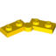 Набор LEGO Hinge Plate 1 x 4 Swivel Top / Base [Complete Assembly], Желтый