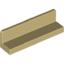 Набор LEGO Panel  1 x  4 x  1 with Rounded Corners [Thick Wall], Tan