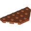Набор LEGO Wedge Plate 3 x 6 Cut Corners, Темно-оранжевый