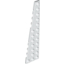 Набор LEGO Wedge Plate 12 x 3 Left, Белый