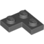 Набор LEGO Plate 2 x 2 Corner, Темный сине-серый
