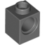 Набор LEGO Technic Brick 1 x 1 with Hole, Темный сине-серый