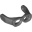 Набор LEGO Minifig Visor Goggles, Темный сине-серый