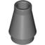 Набор LEGO Cone 1 x 1 [No Top Groove], Темный сине-серый