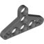 Набор LEGO Technic Beam Triangle Thin [Type I], Темный сине-серый