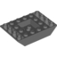 Набор LEGO Slope Inverted 45Г‚В° 6 x 4 Double with Recessed Center, Темный сине-серый
