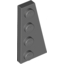 Набор LEGO Wedge Plate 4 x 2 Right, Темный сине-серый