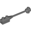 Набор LEGO Bar 1 x 8 with Brick 1 x 2 Curved Top End (Axle Holder Inside Small End), Темный сине-серый
