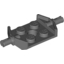 Набор LEGO Plate Special 2 x 2 with Wheels Holder Wide, Темный сине-серый
