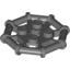 Набор LEGO Plate Special 2 x 2 with Bar Frame Octagonal, Темный сине-серый