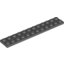 Набор LEGO Plate 2 x 12, Темный сине-серый