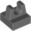Набор LEGO Tile Special 1 x 1 with Clip and Straight Tips, Темный сине-серый