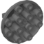 Набор LEGO Plate Special 1 x 2 with 4 x 4 disk at 90 degrees, Темный сине-серый
