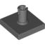 Набор LEGO Tile Special 2 x 2 with Pin, Темный сине-серый