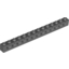 Набор LEGO Technic Brick 1 x 14 [13 Holes], Темный сине-серый