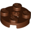 Набор LEGO Plate Round 2 x 2 with Axle Hole Type 1 (+ Opening), Красно-коричневый