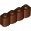 Набор LEGO Brick Special 1 x 4 Palisade [aka Log], Красно-коричневый