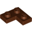 Набор LEGO Plate 2 x 2 Corner, Красно-коричневый