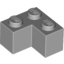 Набор LEGO Brick 2 x 2 Corner, Светлый сине-серый