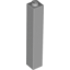 Набор LEGO Brick 1 x 1 x 5 with Solid Stud, Светлый сине-серый