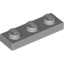 Набор LEGO Plate 1 x 3, Светлый сине-серый