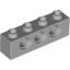 Набор LEGO Technic Brick 1 x 4 [3 Holes], Светлый сине-серый
