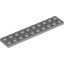 Набор LEGO Plate 2 x 10, Светлый сине-серый