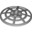 Набор LEGO Dish 6 x 6 Inverted [Radar / Webbed / anti-studs at  90В°], Светлый сине-серый