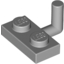 Набор LEGO Plate Special 1 x 2 with Arm Up [Horizontal Arm 6mm], Светлый сине-серый