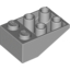Набор LEGO Slope Inverted 33В° 3 x 2 [No Connections between Studs], Светлый сине-серый