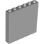 Набор LEGO Brick 1 x 6 x 5, Светлый сине-серый