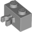 Набор LEGO Brick Special 1 x 2 with Vertical Clip [Thick U Clip], Светлый сине-серый