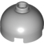 Набор LEGO Brick, Round 2 x 2 Dome Top - Hollow Stud with Bottom Axle Holder x Shape + Orientation, Светлый сине-серый