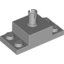 Набор LEGO Brick Special 2 x 2 with Top Pin and 1 x 2 Side Plates, Светлый сине-серый
