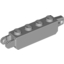 Набор LEGO Hinge Brick 1 x 4 Locking with 1 Finger Vertical End and 2 Fingers Vertical End, Светлый сине-серый