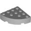 Набор LEGO Brick Round Corner 4 x 4 Full Brick, Светлый сине-серый