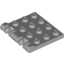 Набор LEGO Hinge Plate 3 x 4 Locking Dual 2 Finger, Светлый сине-серый