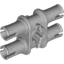 Набор LEGO Technic Pin Double with Axle Hole, Светлый сине-серый