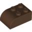 Набор LEGO Brick 2 x 3 with Curved Top, Коричневый