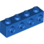 Набор LEGO Brick Special 1 x 4 with 4 Studs on One Side, Голубой