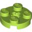 Набор LEGO Plate Round 2 x 2 with Axle Hole Type 1 (+ Opening), Лайм