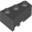 Набор LEGO Wedge 3 x 2 Right, Темный сине-серый