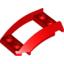 Набор LEGO Wedge 4 x 3 Open with Cutout and Four Studs (Wheel Arch), Красный