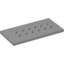 Набор LEGO Plate Special 4 x 8 with Studs in Centre, Светлый сине-серый