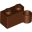 Набор LEGO Hinge Brick 1 x 4 [Lower], Красно-коричневый