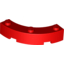 Набор LEGO Brick Round Corner 4 x 4 Macaroni Wide with 3 Studs, Красный