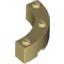 Набор LEGO Brick Round Corner 4 x 4 Macaroni Wide with 3 Studs, Tan